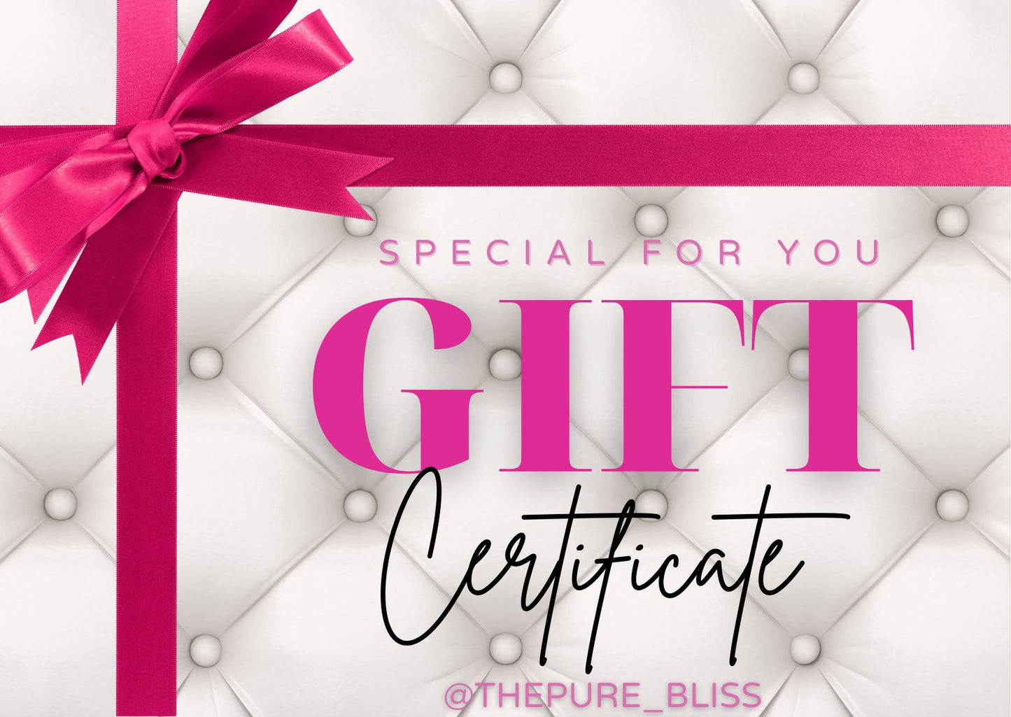 A gift for a special person! - Pureblissllc