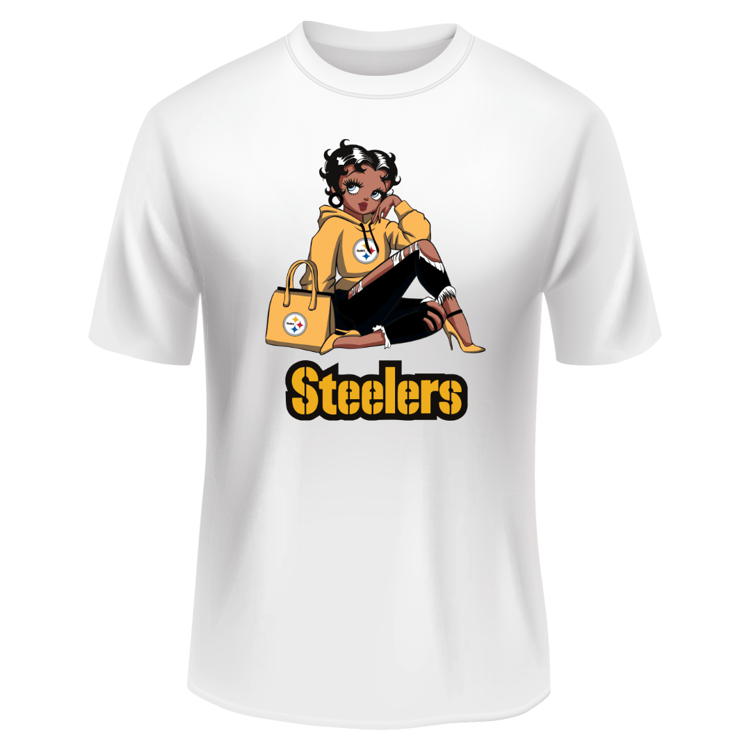 Betty boop Steelers - Pureblissllc
