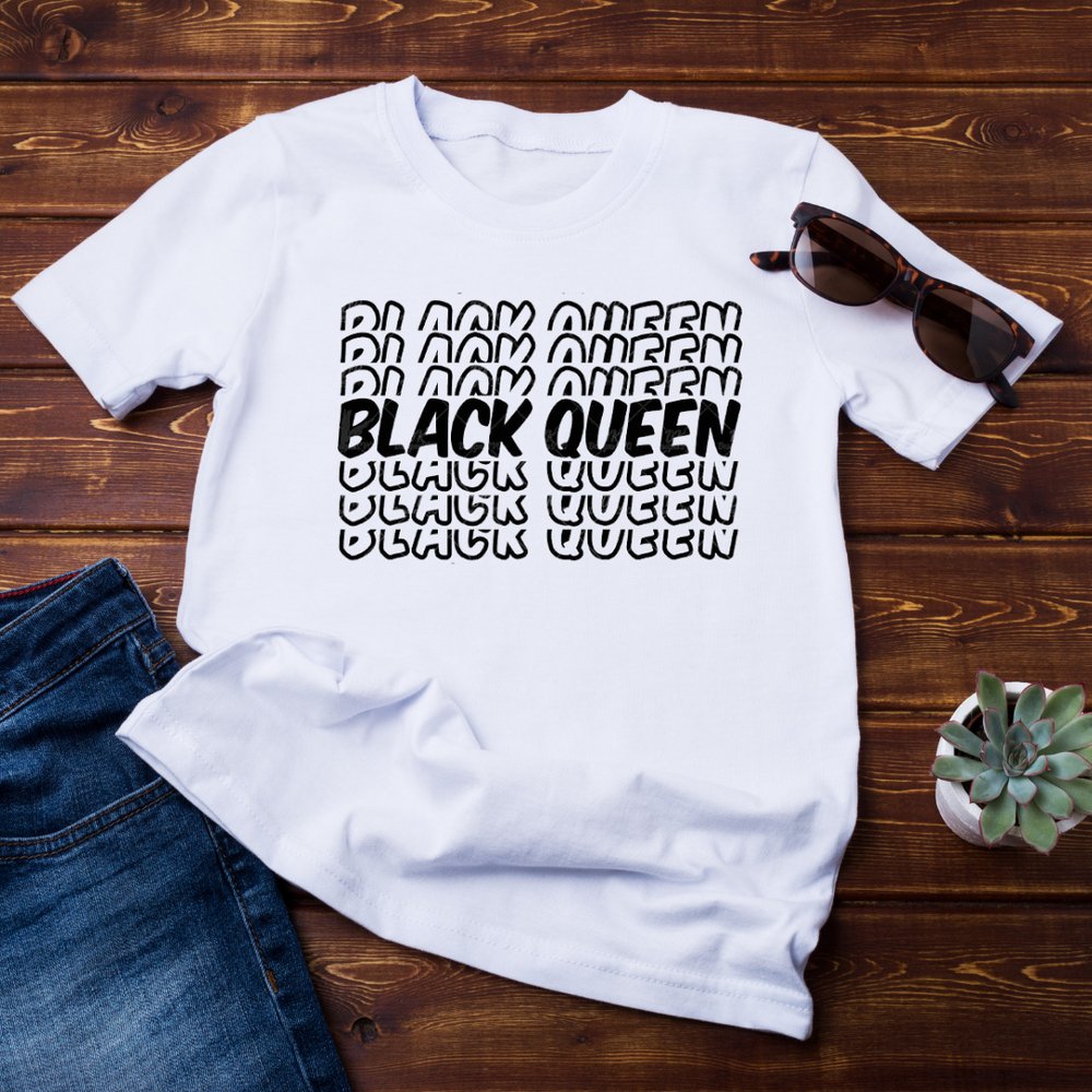 Black Queen tee - Pureblissllc