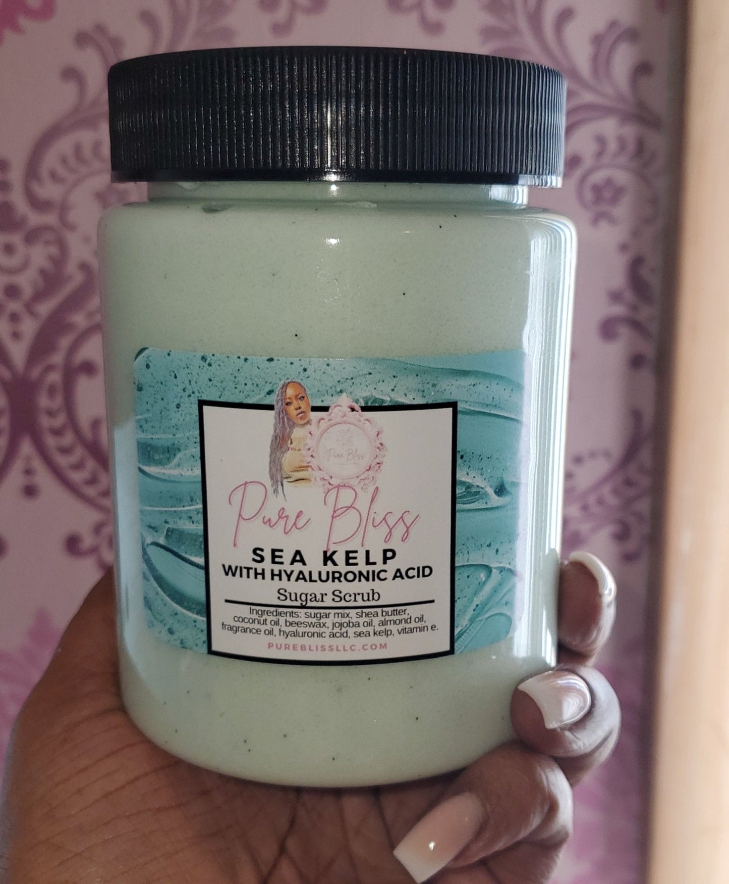 Blissful Sugar scrub 16oz. - Pureblissllc