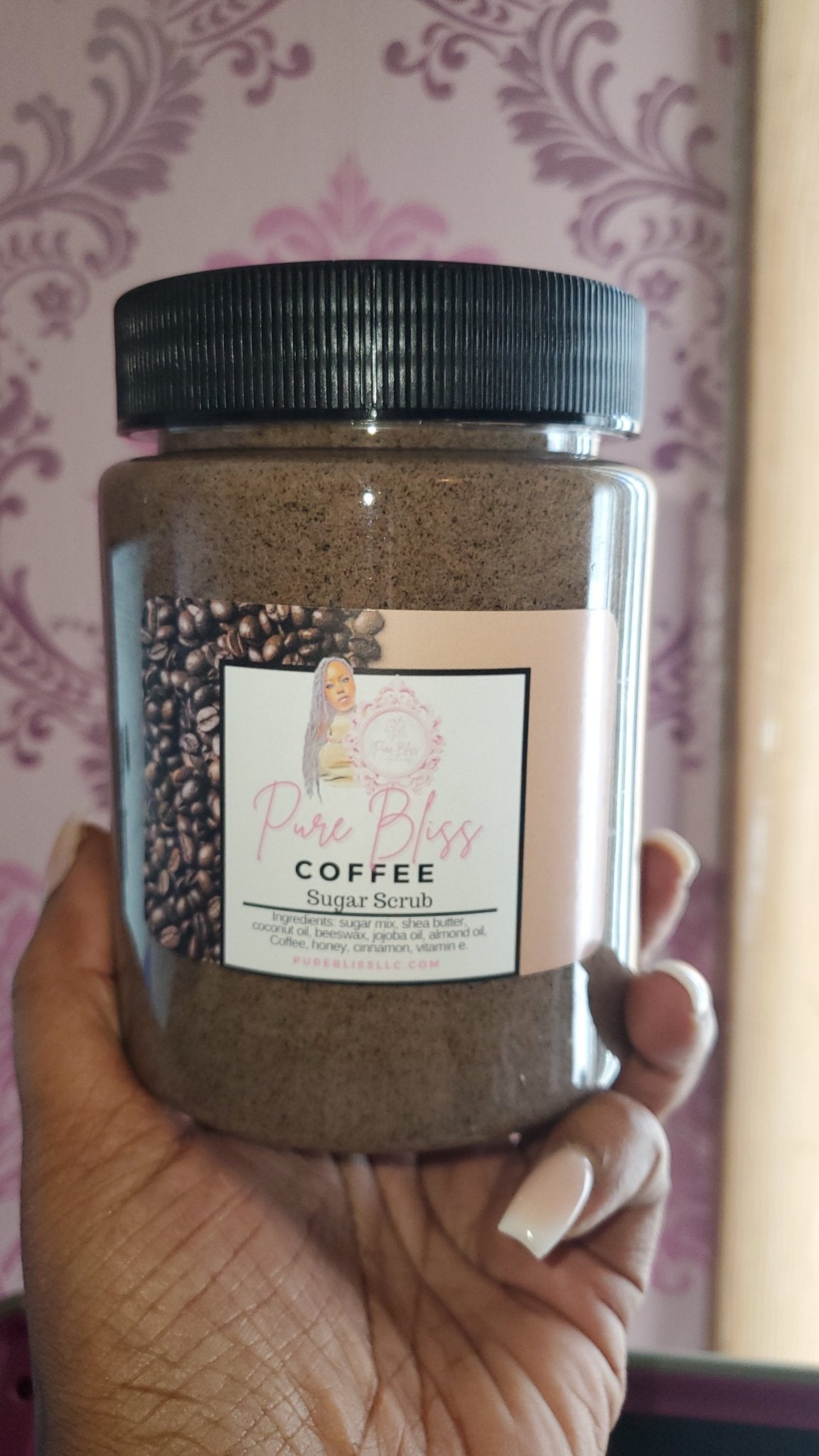 Blissful Sugar scrub 16oz. - Pureblissllc