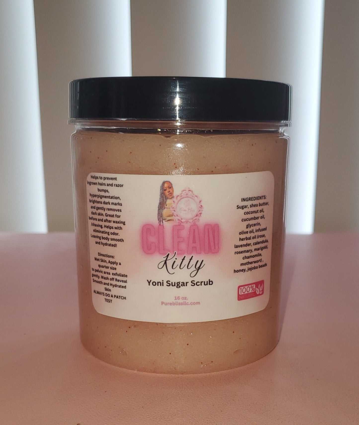 Blissful Sugar scrub 16oz. - Pureblissllc