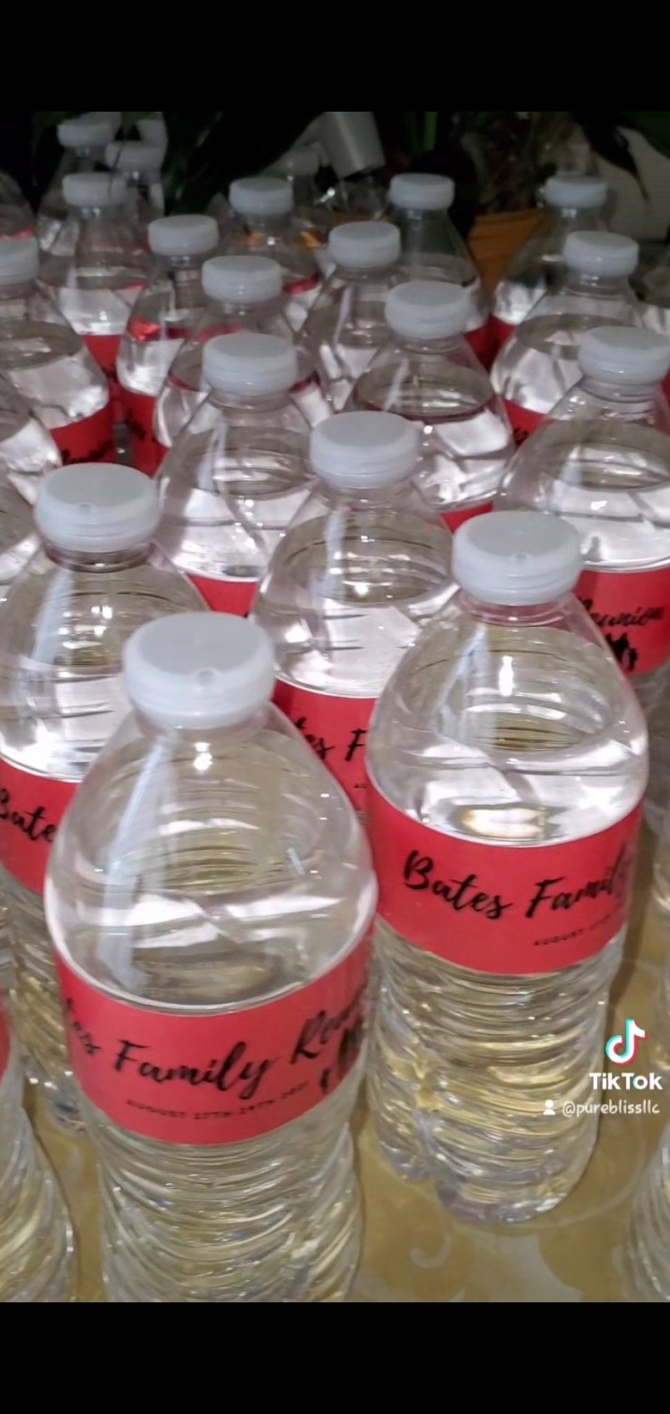 Custom bottles of water - Pureblissllc