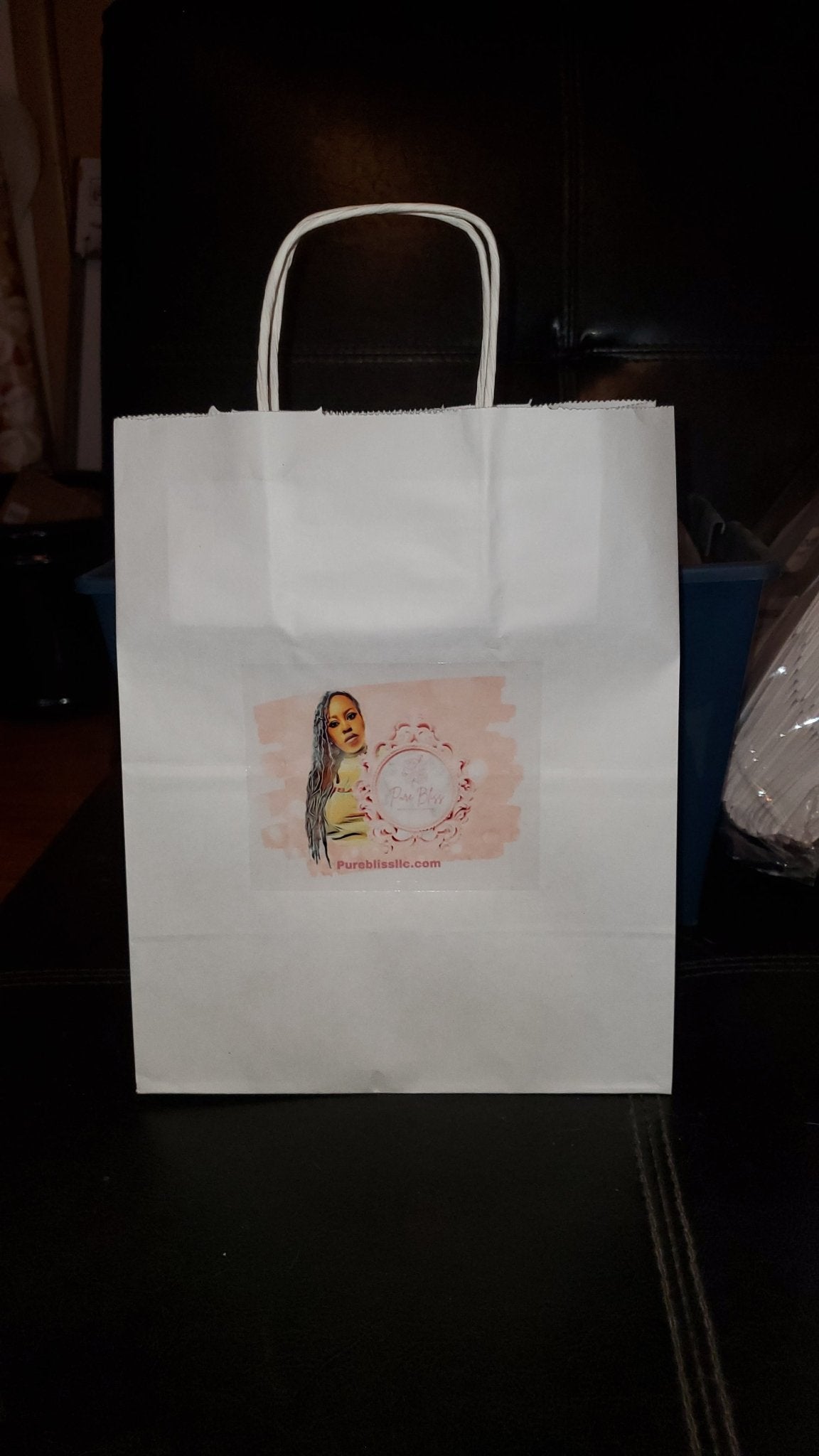 Custom kraft bags - Pureblissllc
