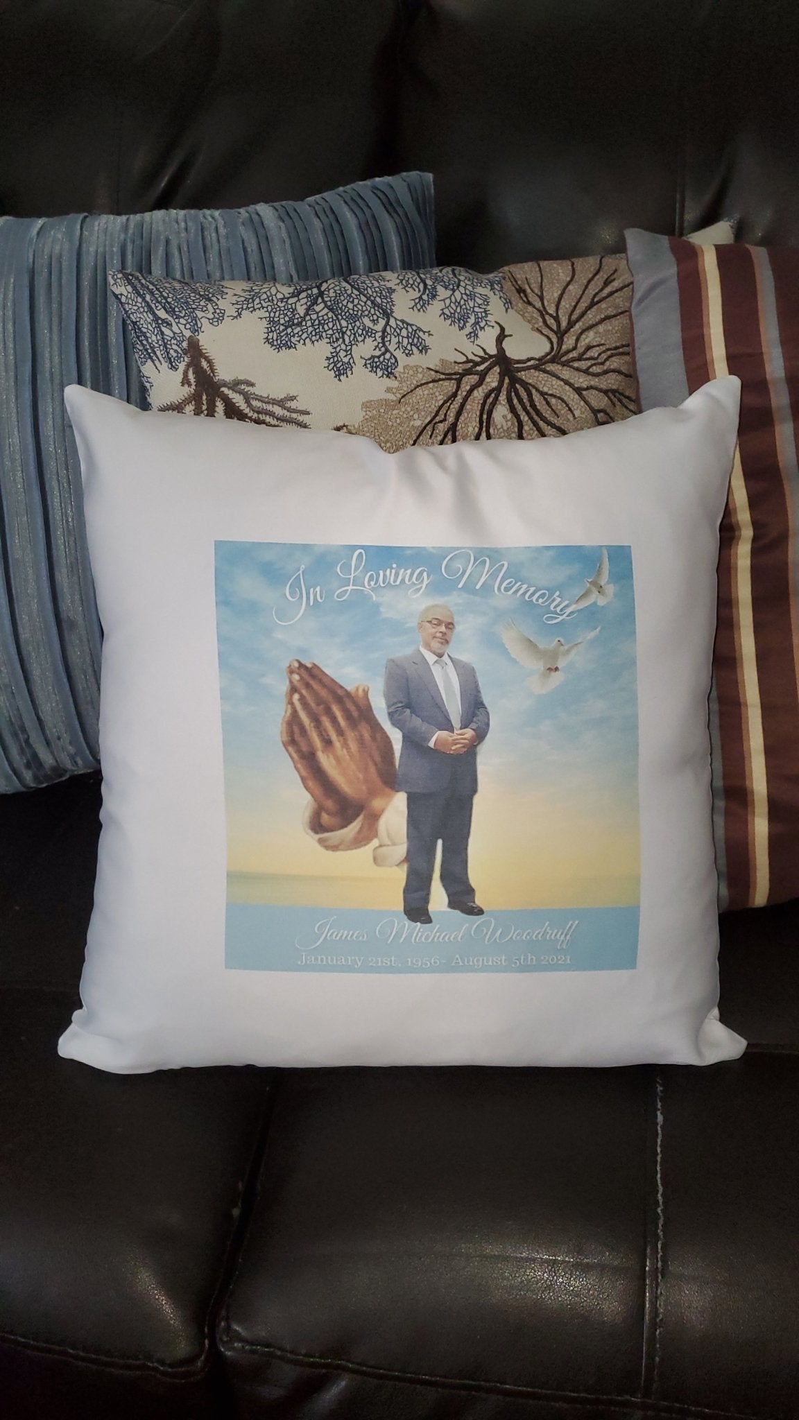 One side custom pillows - Pureblissllc