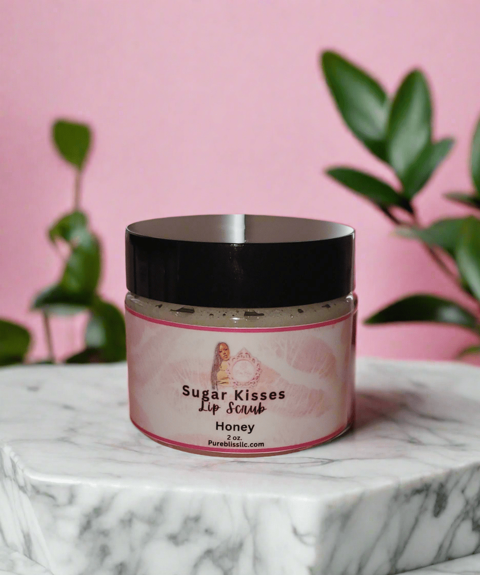 Pure Bliss Sugar Kisses Lip scrub - Pureblissllc