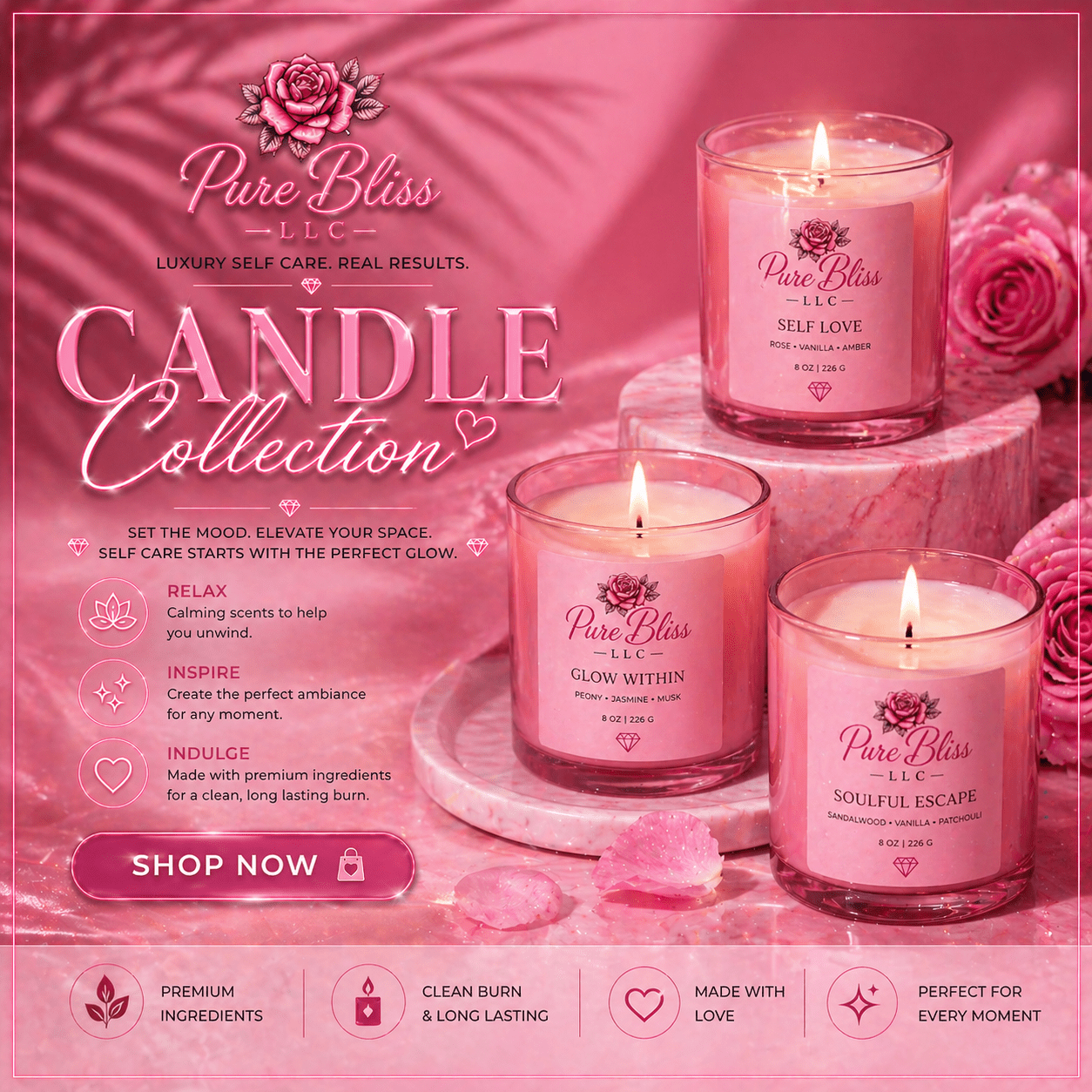 Candles - Pureblissllc