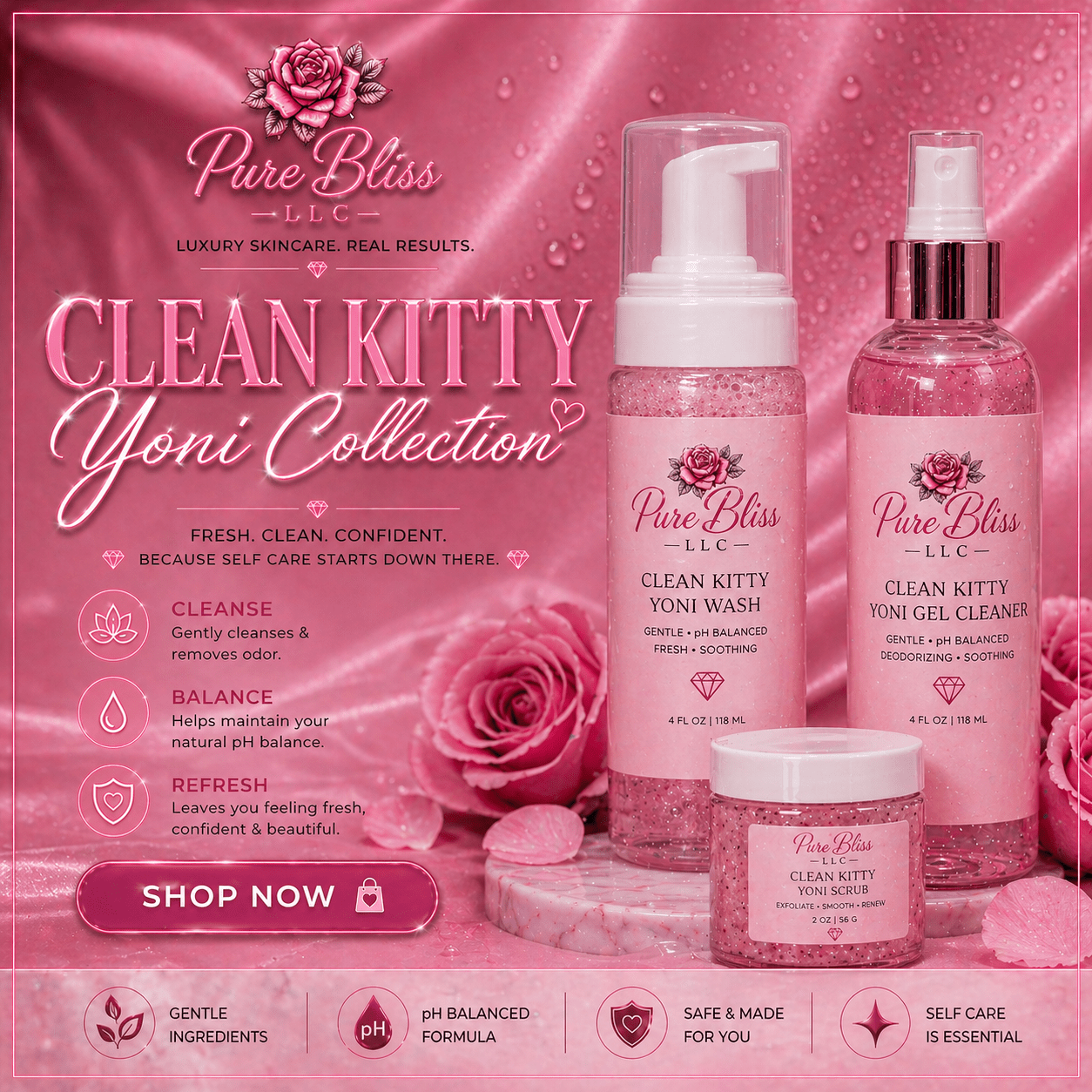 Clean Kitty Yoni Products - Pureblissllc