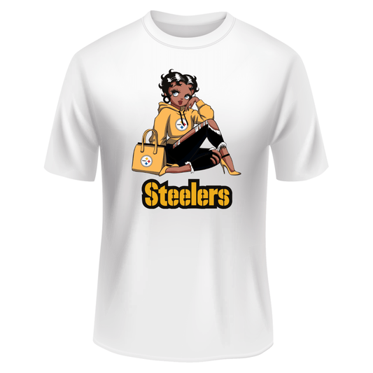 Betty boop Steelers - Pureblissllc