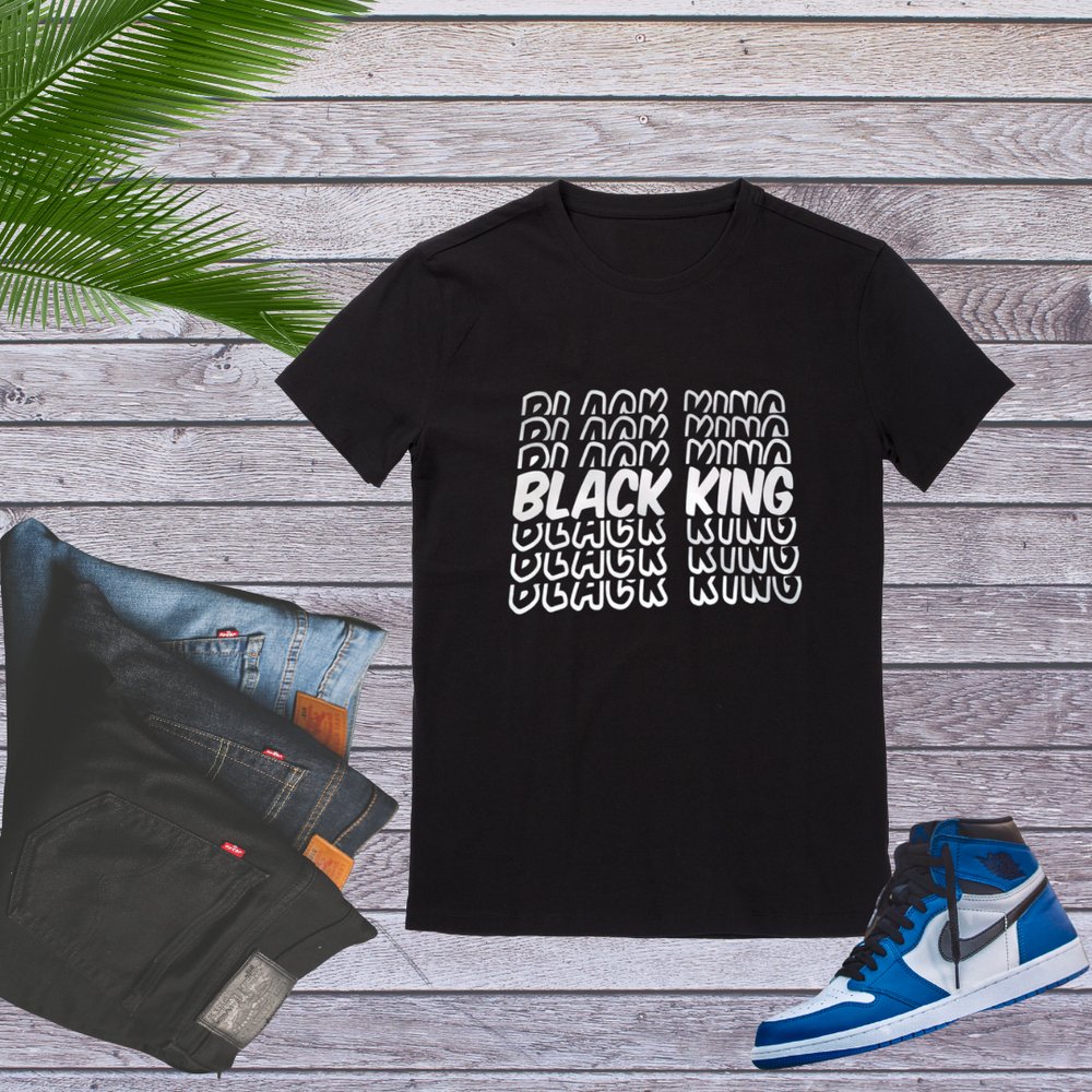 Black King tee - Pureblissllc