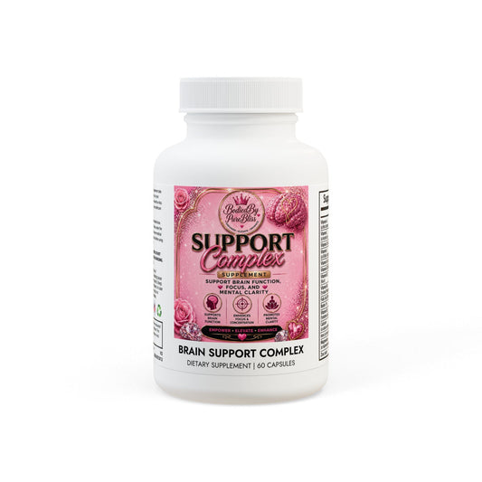 Brain Support Complex Supplement (60 Capsules) - Pureblissllc