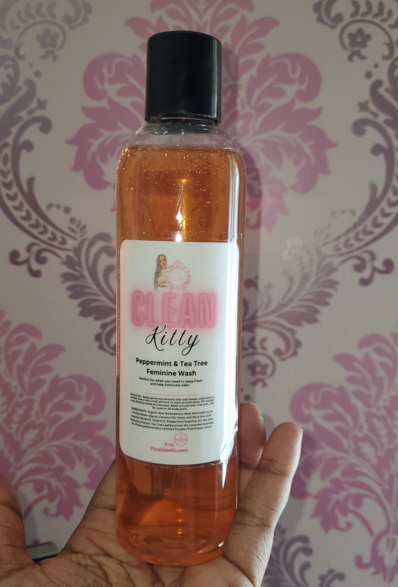 Clean Kitty Peppermint & tea tree feminine wash - Pureblissllc