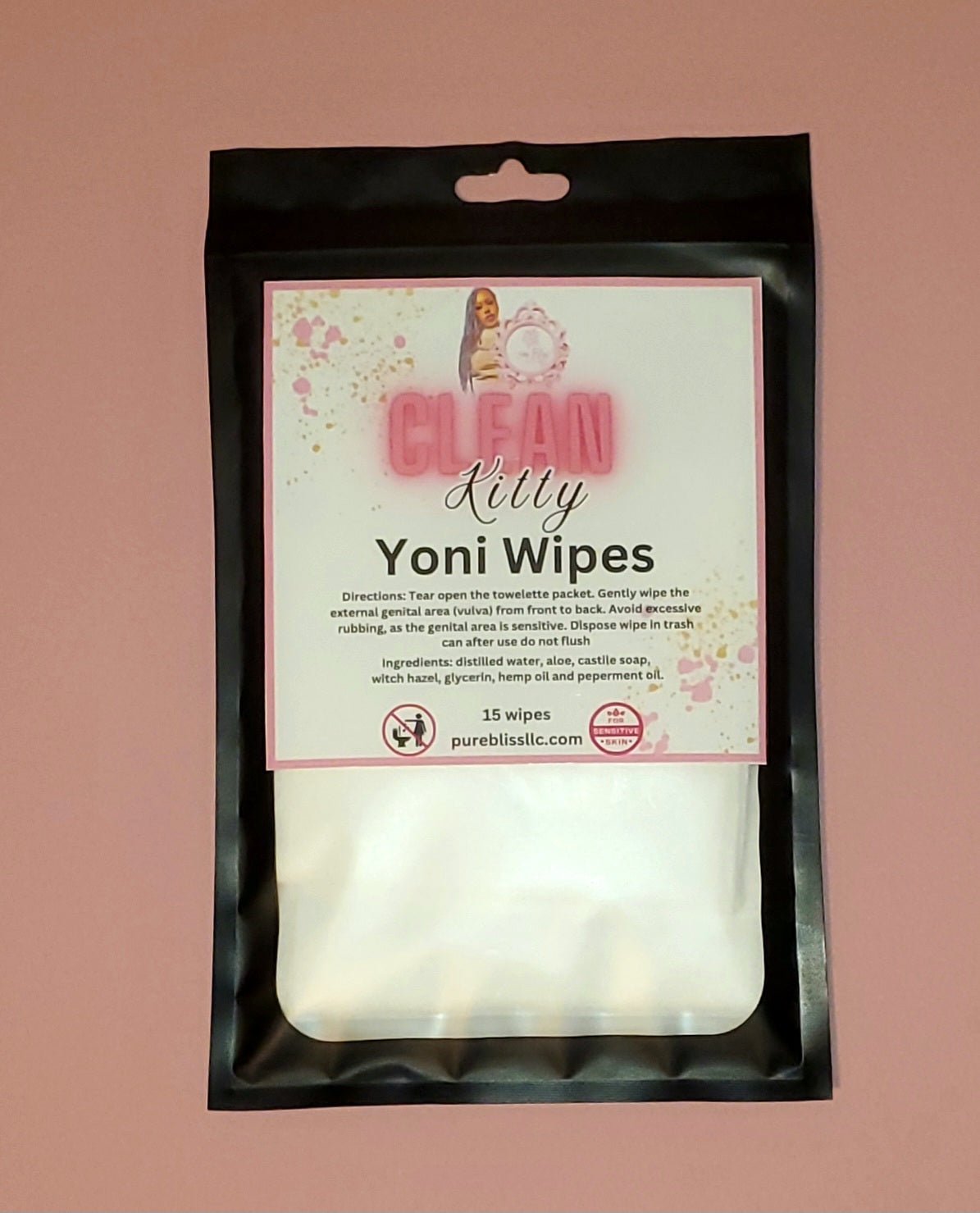 Clean Kitty wipes - Pureblissllc