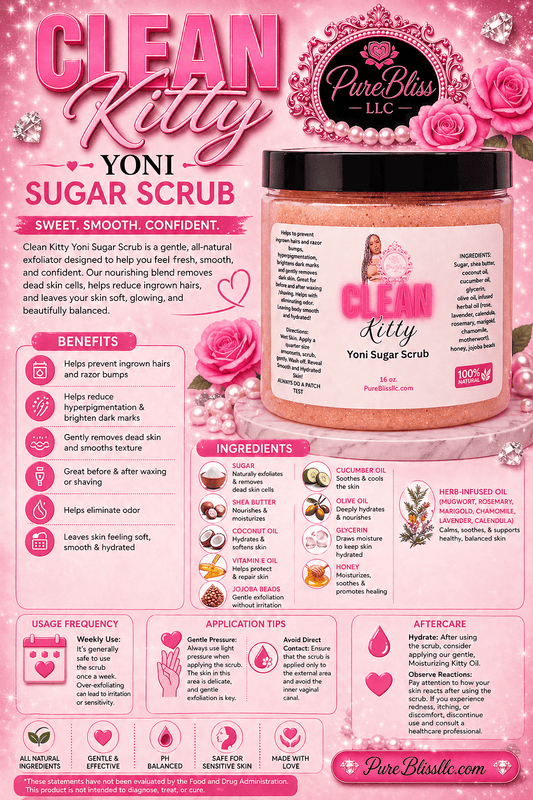 Clean Kitty Yoni scrub - Pureblissllc