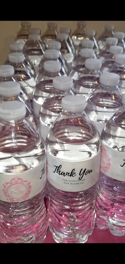 Custom bottles of water - Pureblissllc