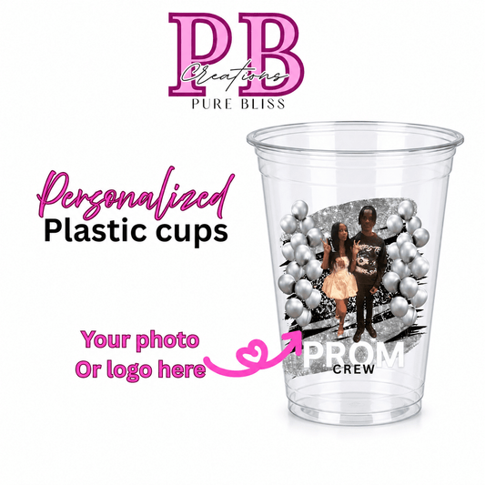 Custom clear cups - Pureblissllc