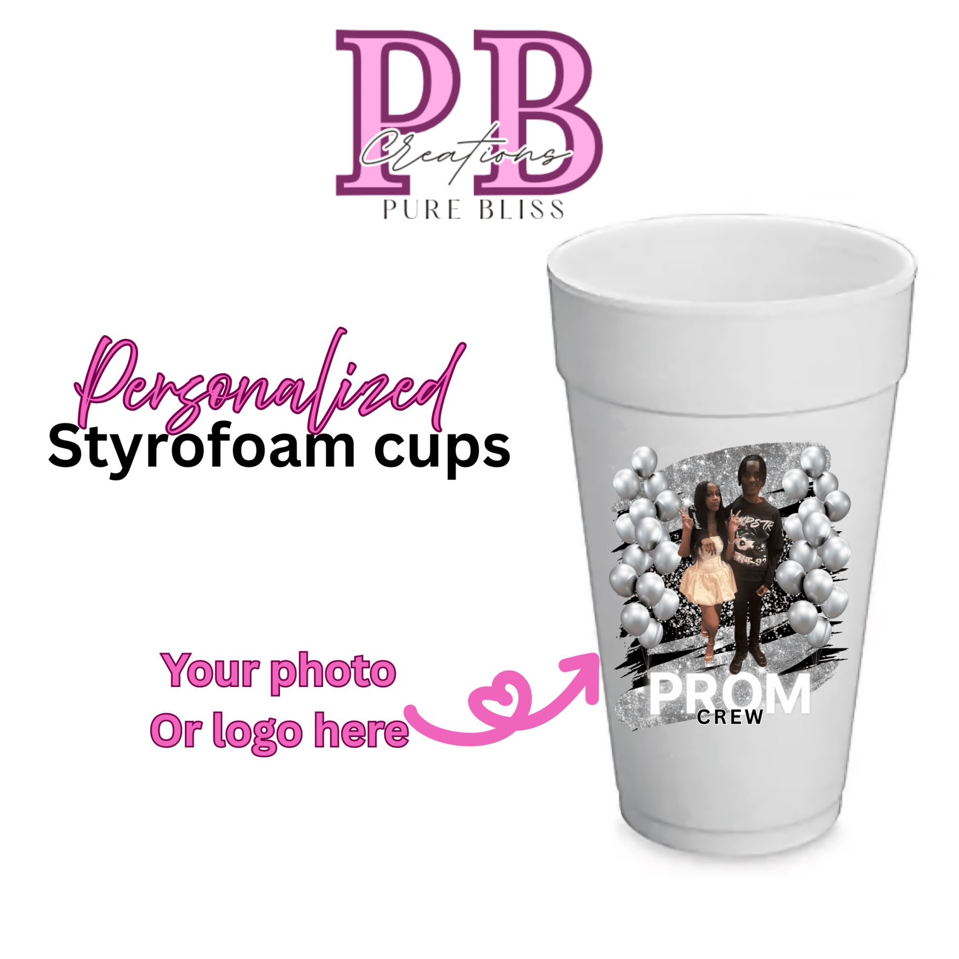 Custom styrofoam cups - Pureblissllc