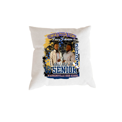 Graduation or double sided pillow - Pureblissllc