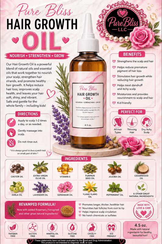 Hair Growth Oil - Pureblissllc