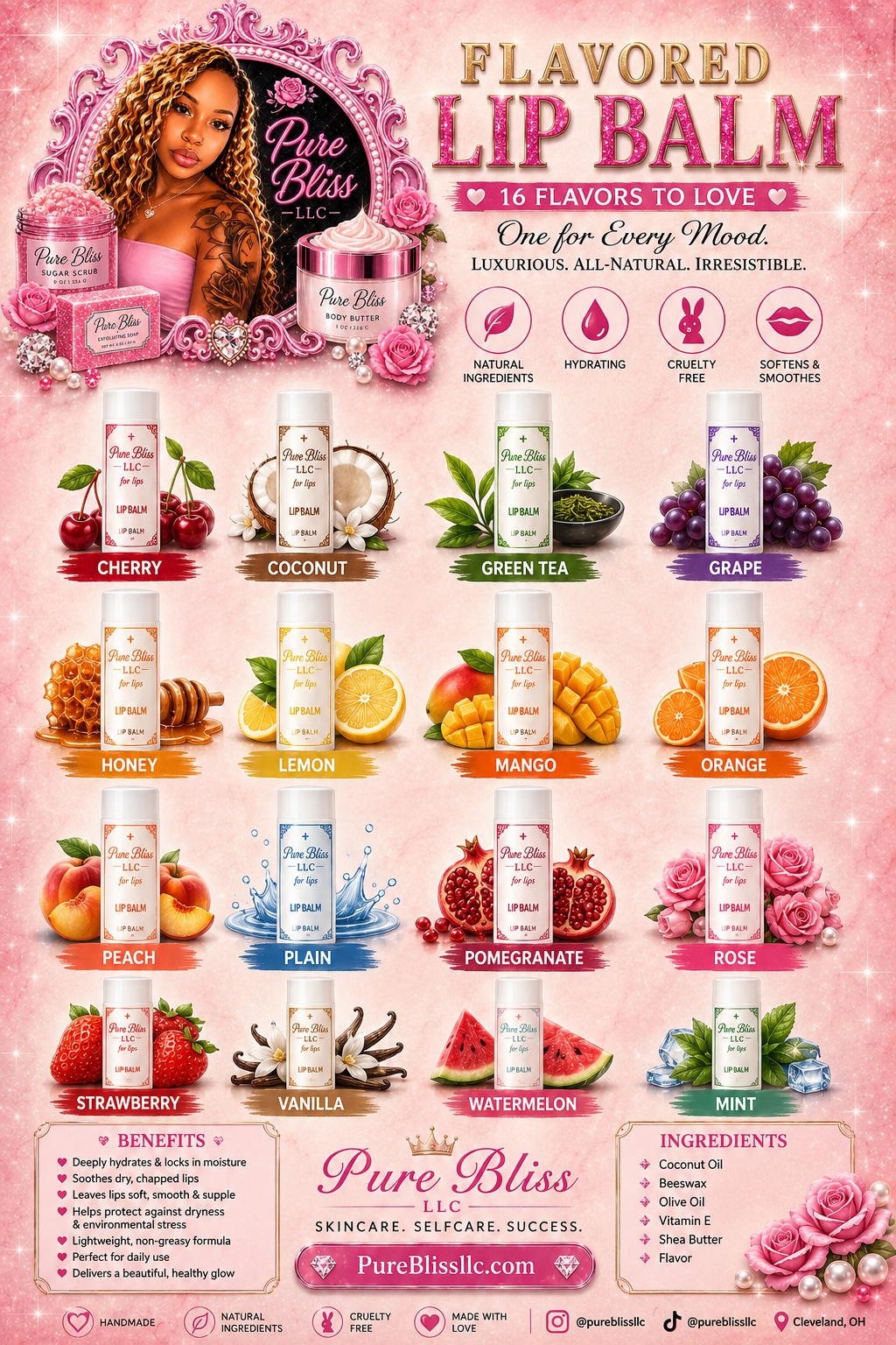 Lip balm - Pureblissllc