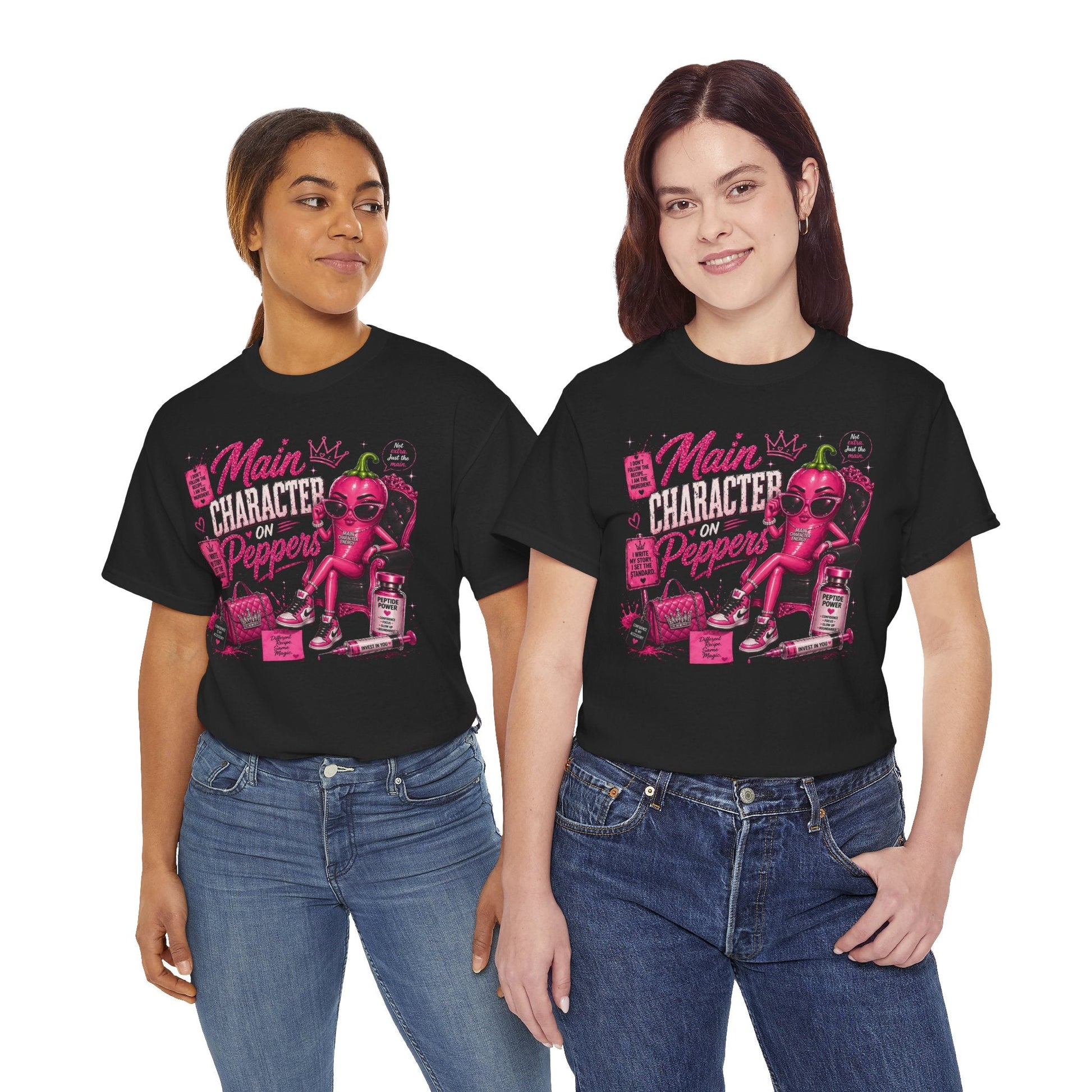 Main Character on Peppers T-Shirt - Pureblissllc