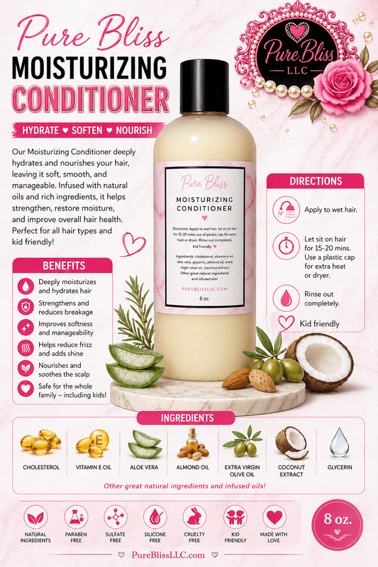 Moisturizing Coconut Deep Conditioner - Pureblissllc