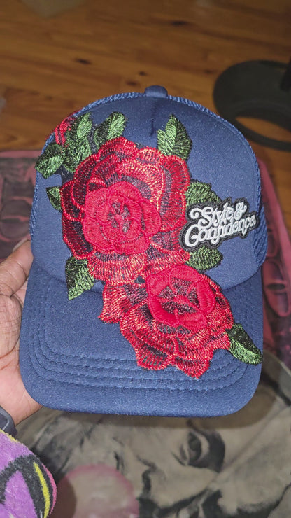 Style & confidence rose hat