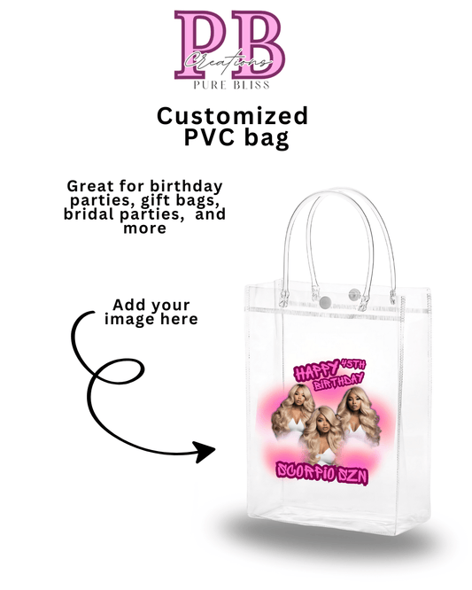 PVC gift bag - Pureblissllc