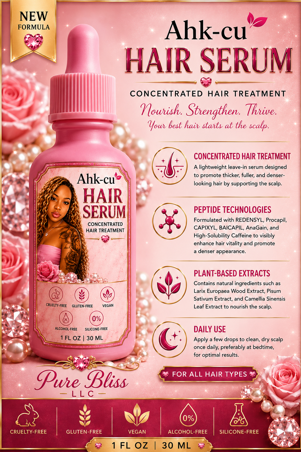 Ahk-cu hair serum