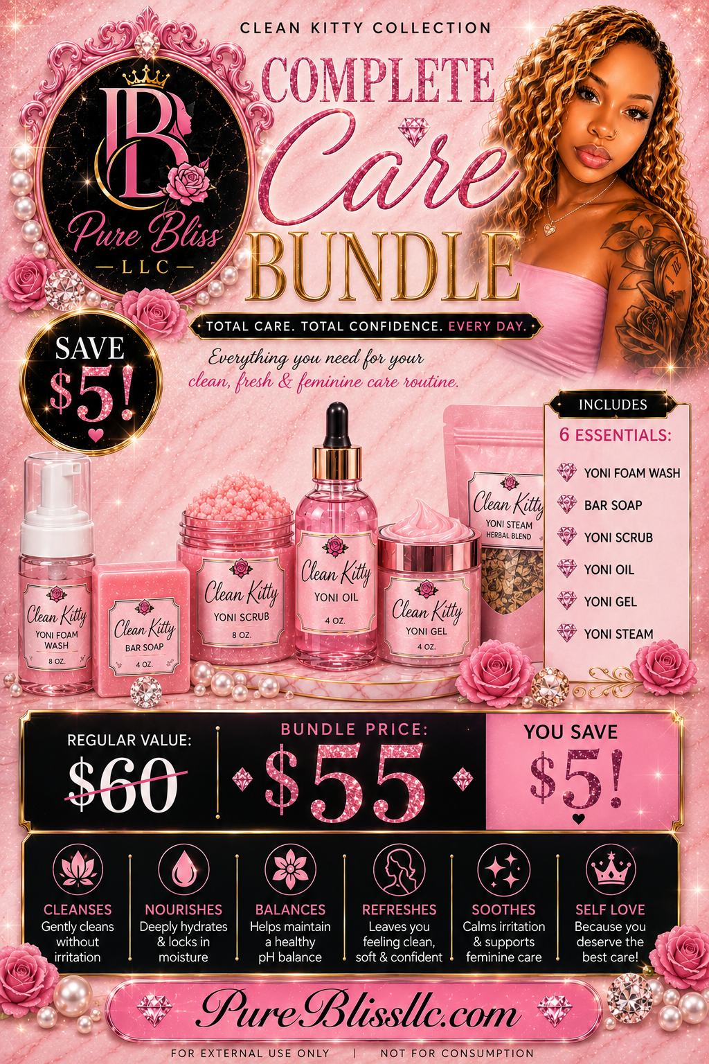 Clean Kitty yoni bundles