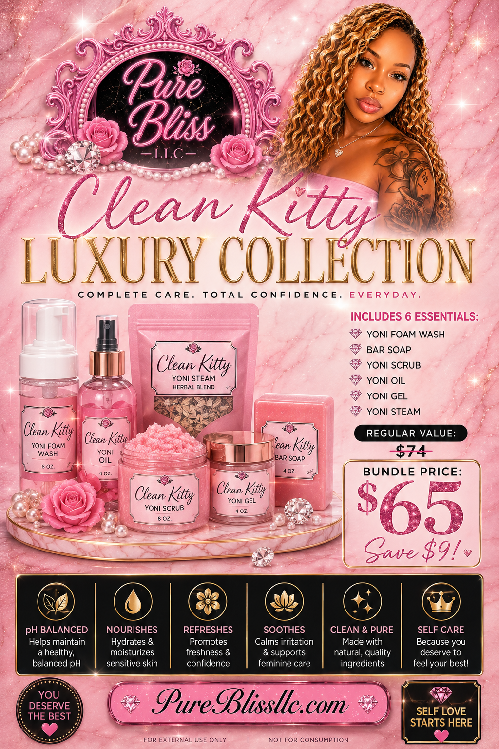 Clean Kitty yoni bundles