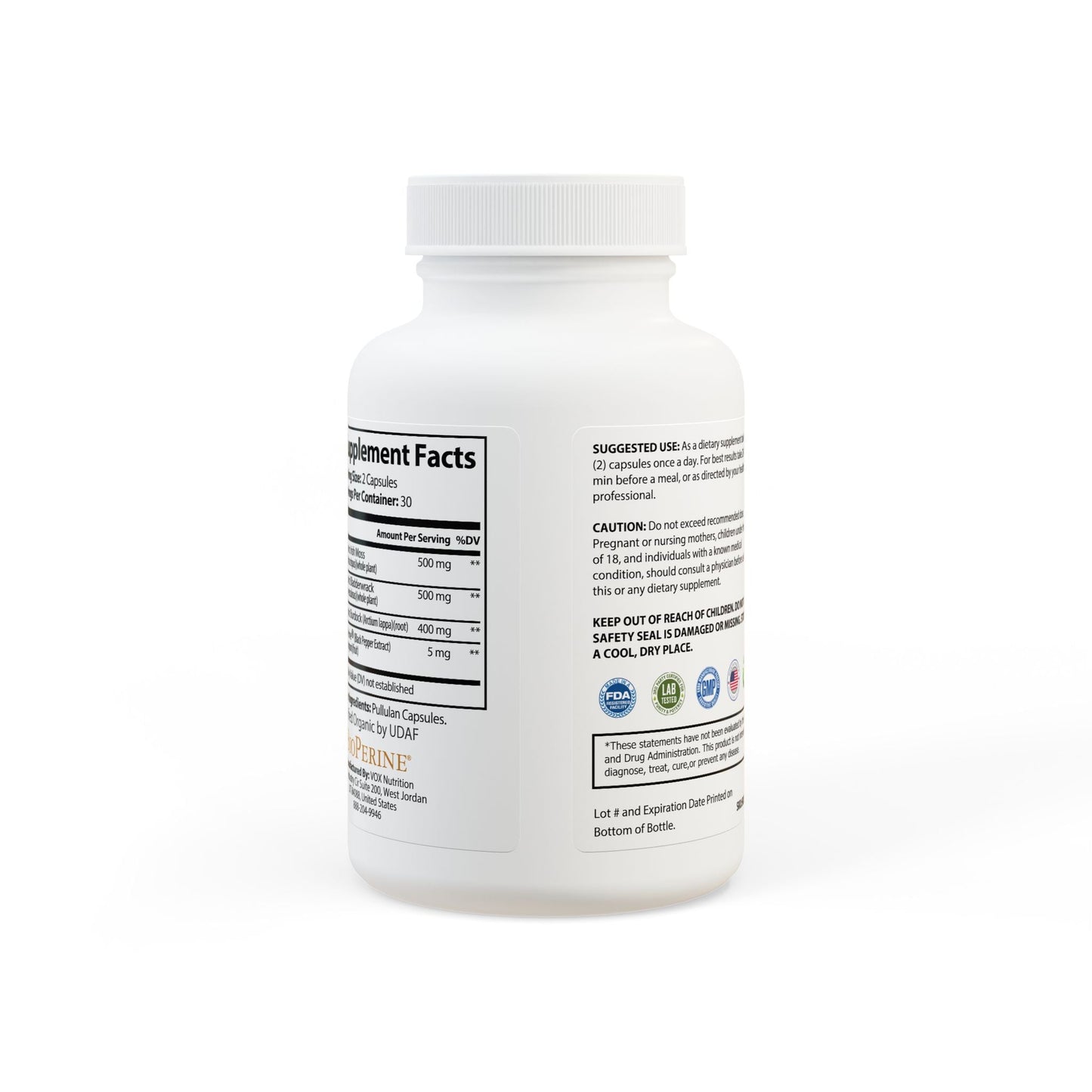 Sea Moss Supplement (60 Capsules) - Pureblissllc