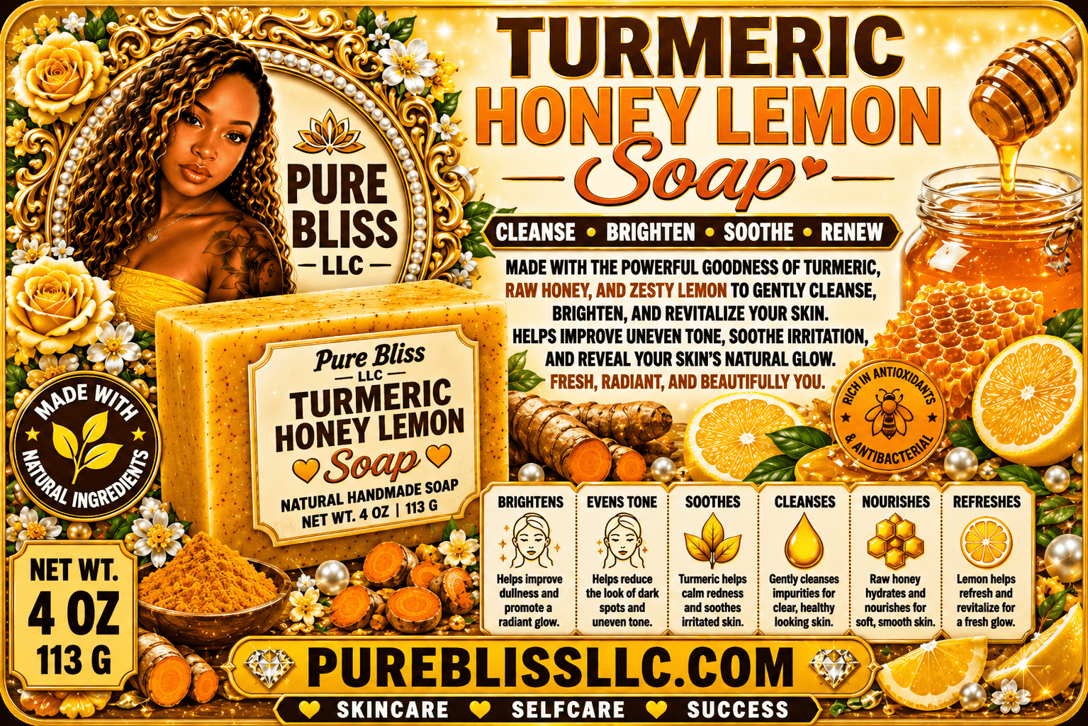 Specialty soap bars - Pureblissllc