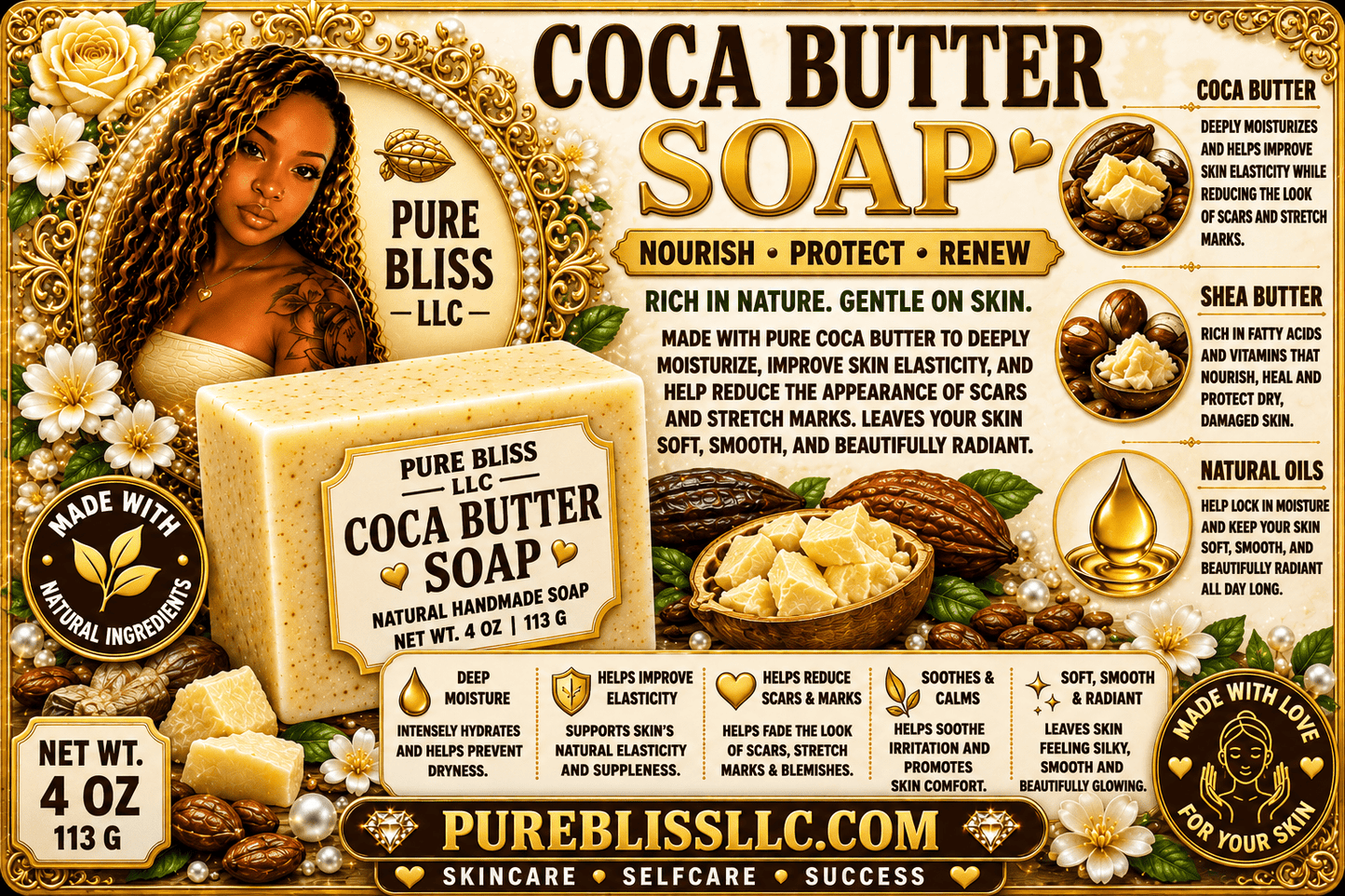 Specialty soap bars - Pureblissllc