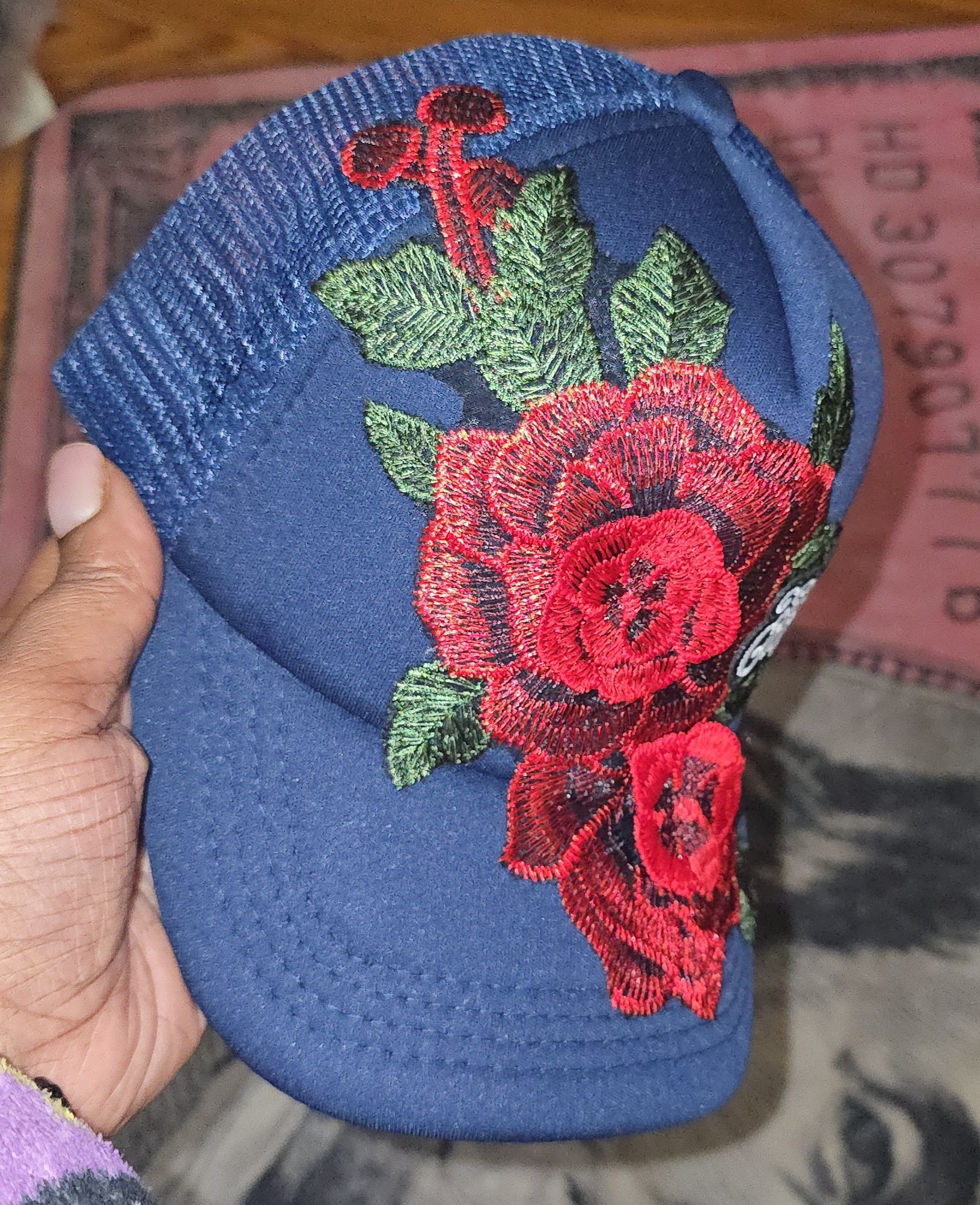 Style & confidence rose hat - Pureblissllc