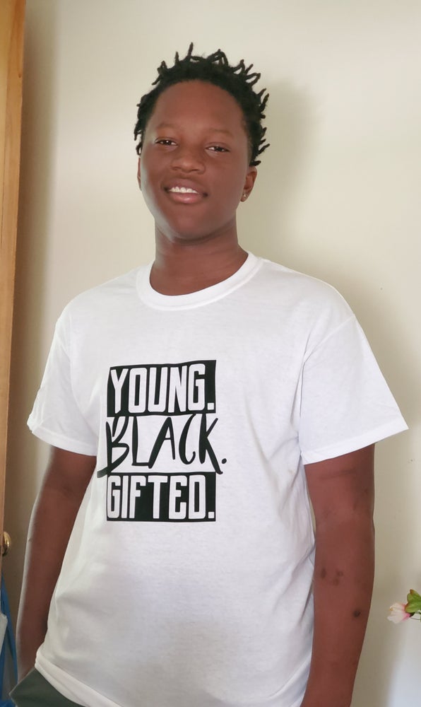 Young Black Gifted Tee - Pureblissllc