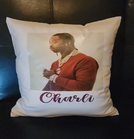 One side custom pillows